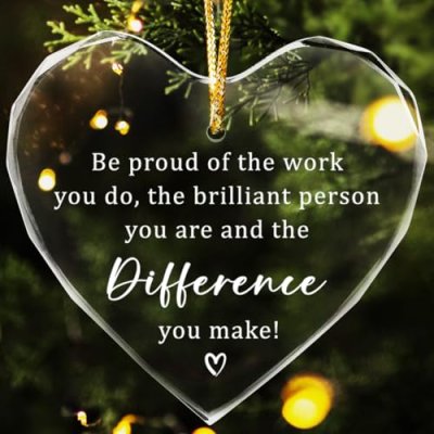 Encouragement Crystal Hanging Ornament
