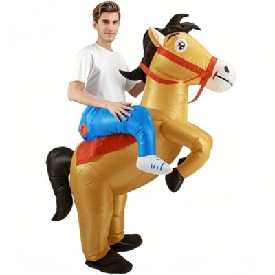 Indimization Inflatable Horse Costume for Adults…