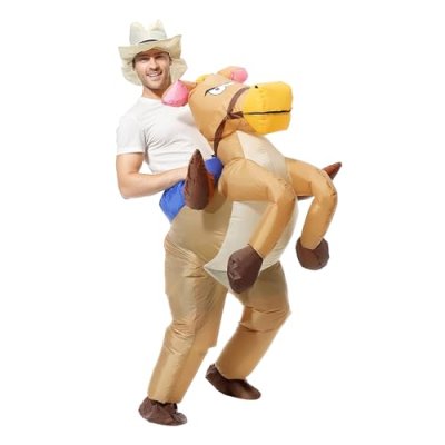 Indimization Inflatable Horse Costume for Adults…