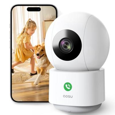 AOSU Indoor WiFi Camera - 2K Baby Monitor