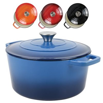 Andrew James Cast Iron Casserole