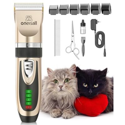 Oneisall Cat Grooming Clipper