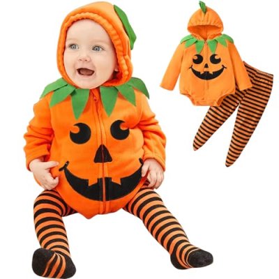 Infant Pumpkin Halloween Costume