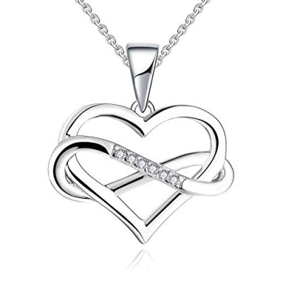JO WISDOM Infinity Heart Necklace