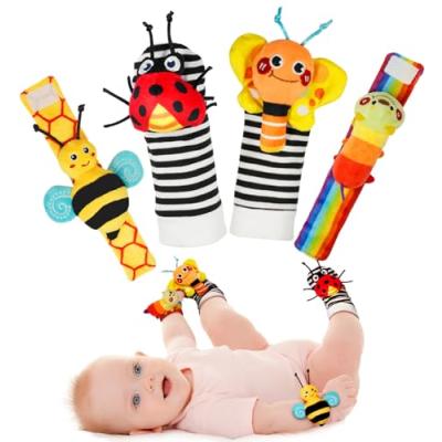 Infinno Wrist Rattle Socks - Baby Educational Toy