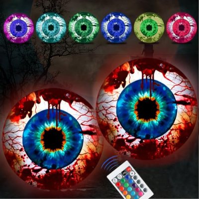 Inflatable Halloween Eyeballs
