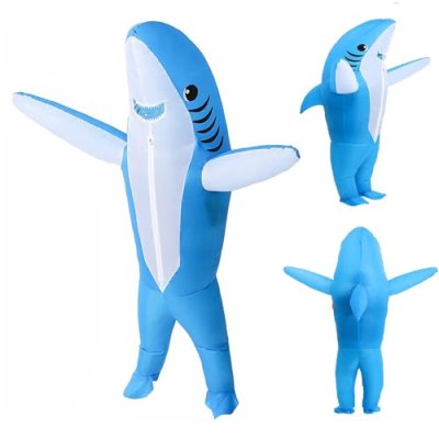 Inflatable Shark Costume