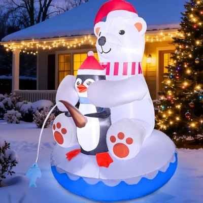 ELGLIM Inflatable Christmas Decor