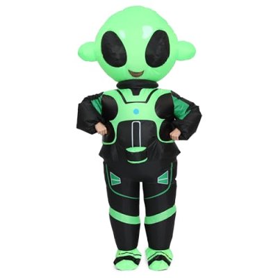 JASHKE Inflatable Alien Costume Alien Costumes…
