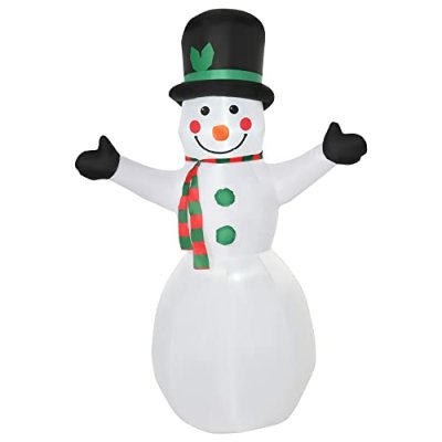 HOMCOM Inflatable Snowman