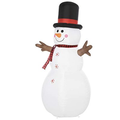HOMCOM Inflatable Snowman