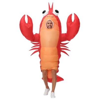 Inflatable Lobster Costume for Adult, Inflatable…