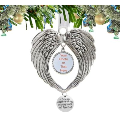 BTORER Angel Wings Ornament