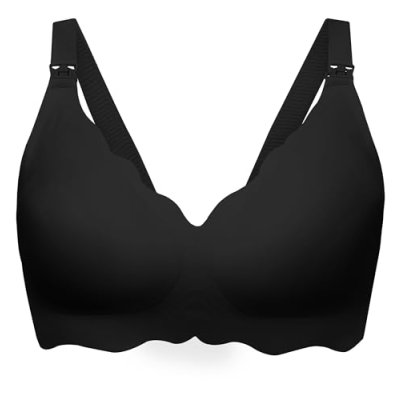 Angelhood Nursing Bras for Breastfeeding Ultra…