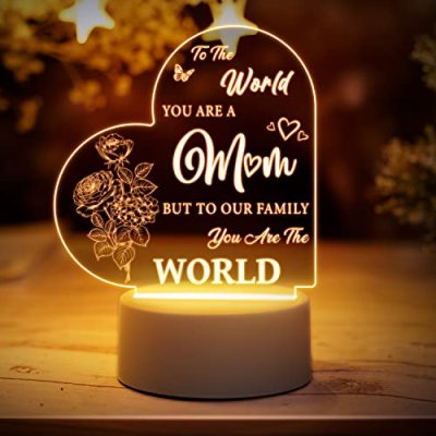 Engraved Night Light for Mum