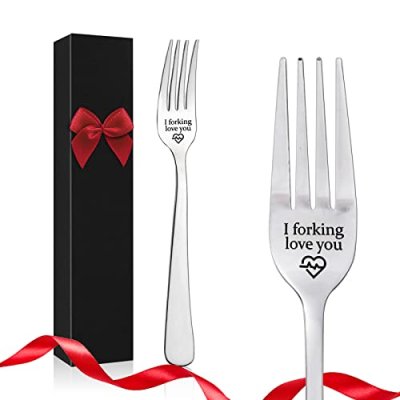Engraved Stainless Steel Fork
