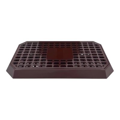 Uni Bar Plastic Drip Tray - White Rectangular Bar…