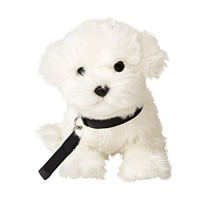 Uni-Toys Maltese Plush Dog