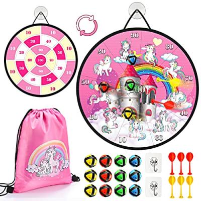 Unicorn Dart Board Set for Girls