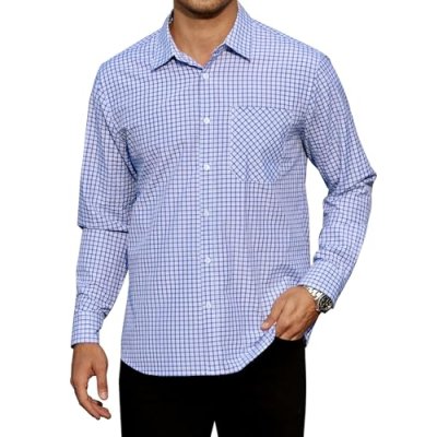 Enlision Men's Check Shirt