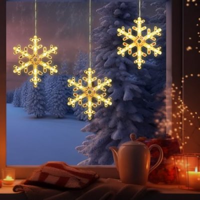 Snowflake Window Lights