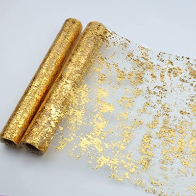 Snowkingdom Gold Table Runner