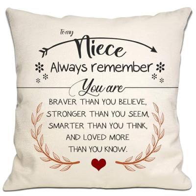 Inspirational Niece Cushion Cover