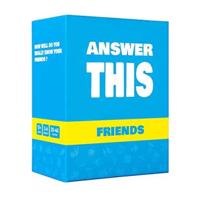 Answer This Friends Card Game