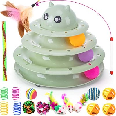 Interactive Cat Toy Set
