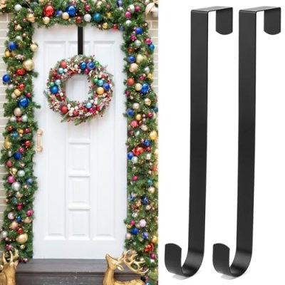 Dntorx Wreath Hanger, 2-Pack