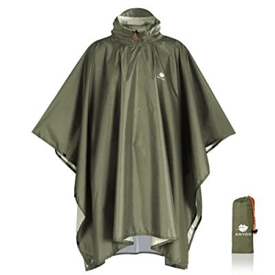 Anyoo Waterproof Rain Poncho