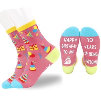 CoFlink Birthday Kid Sock Presents