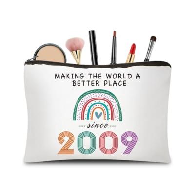 CoCoCherry Birthday Cosmetic Bags for Girls