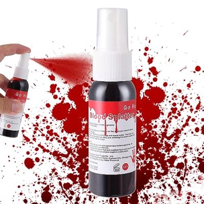 Go Ho Blood Splatter Fake Blood Washable(1.06 oz)…