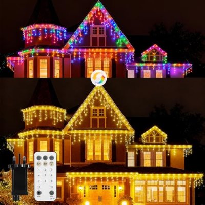 Coanto Icicle Christmas Lights