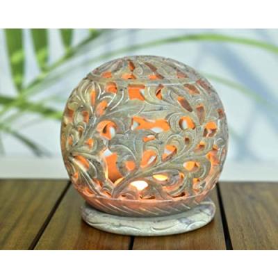 Soapstone Tealight Candle Holder