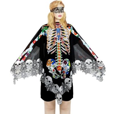 Boardfeb Skeleton Poncho