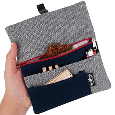 Tobacco Pouch with Compartments