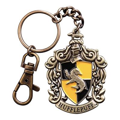 Noble Collection Hufflepuff Crest Keychain