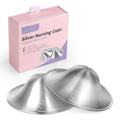 Boboduck Silver Nipple Shields