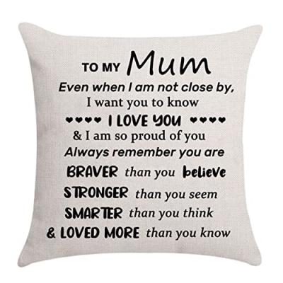 Aocaso Mum Cushion Cover