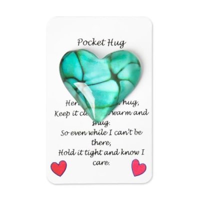 Pocket Hug Heart Token for Loved Ones