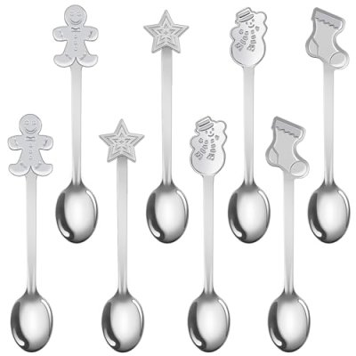 Aodaer Christmas Spoon Set