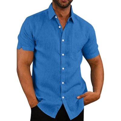 Rodawu Men's Linen Shirt