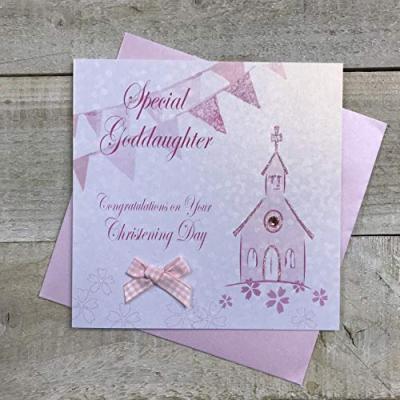 Goddaughter Christening Handmade Card