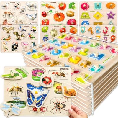 QUOKKA Toddler Wooden Puzzles