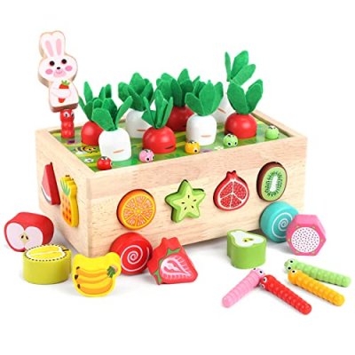 Toddlers Montessori Wooden Educational Toys for…