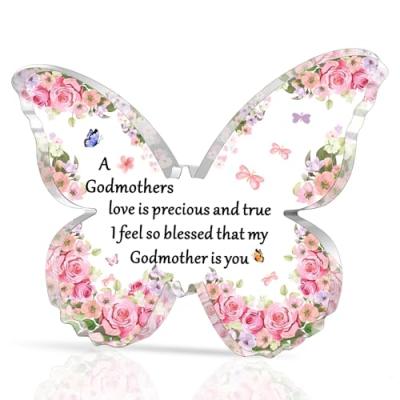 SDOFY Godmother Acrylic Plaque Gift