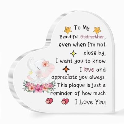 Godmother Acrylic Plaque Gift