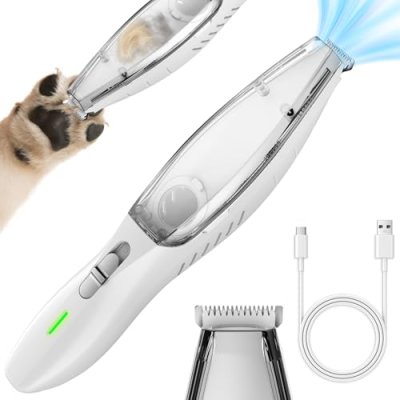 Dog Paw Trimmer with Vacuum